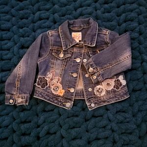 Floral Jean Jacket